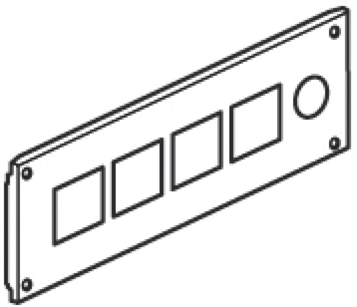 BTICINO S.P.A. - BTI9530SNC MAS - PANNELLO 4 STRUMENTI 72X72 L=600