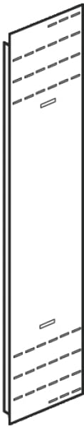 BTICINO BTI91840/3PSH MAS - PANNELLO SEPARATORE COLONNE 350X20