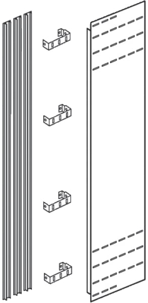 BTICINO BTI91845/SBV MAS - KIT SEGREGAZ VERTICALE FORMA 2B P=