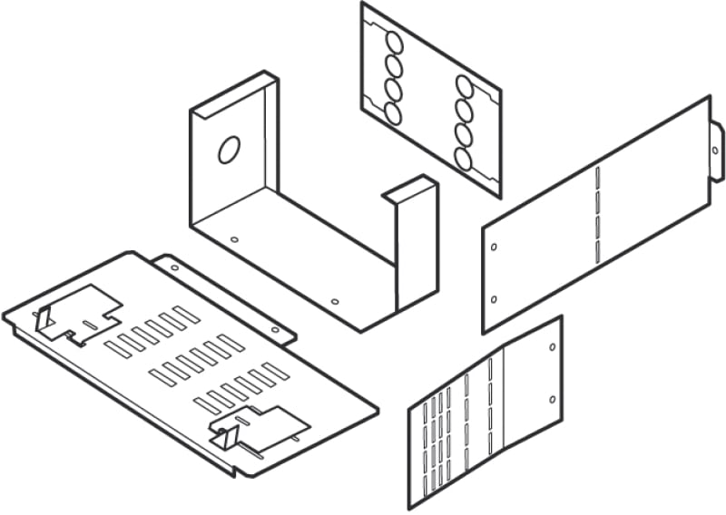 BTICINO S.P.A. - BTI91850/2CE MAS - CELLA SEGREGAZIONE FORMA 4B H=200M