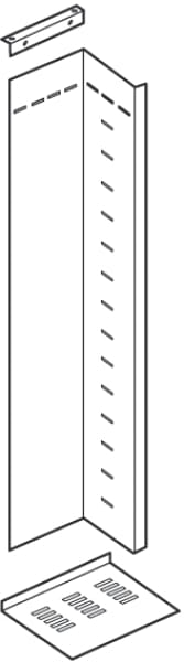 BTICINO S.P.A. - BTI91850/6SV MAS - KIT SEPARAZIONE IN/OUT H=200 P=600