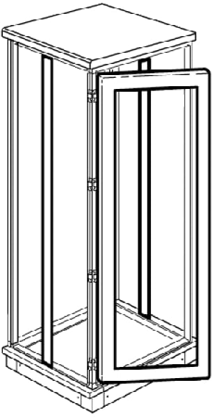 BTICINO S.P.A. - BTI91831P6/9 MAS HDX - PIASTRONI FUNZ CON PORTA 1800X