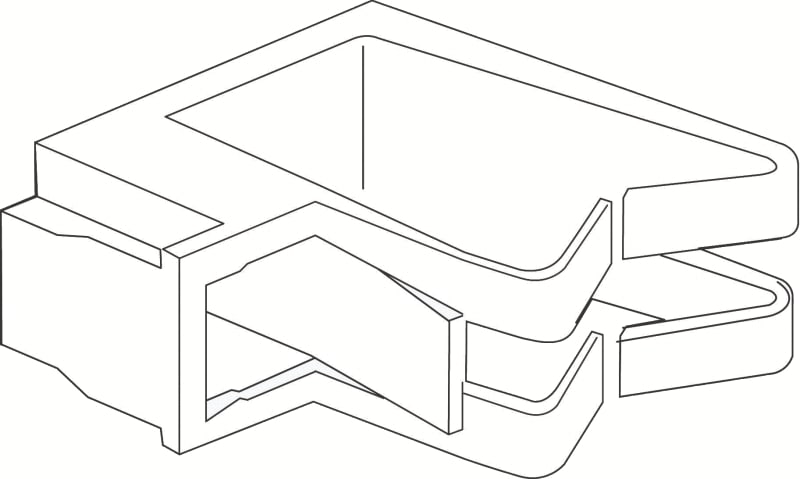 BTICINO S.P.A. - BTI94000BV MAS SDX - BRACCIALETTO PER CAVI VERTICAL