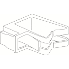 BTICINO - BTI94000BV MAS SDX - BRACCIALETTO PER CAVI VERTICAL