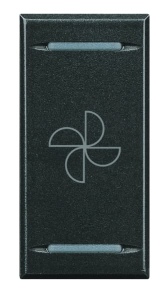 BTICINO S.P.A. - BTIHS4911BC AXOLUTE - COPRITASTO ASPIRATORE SCURO