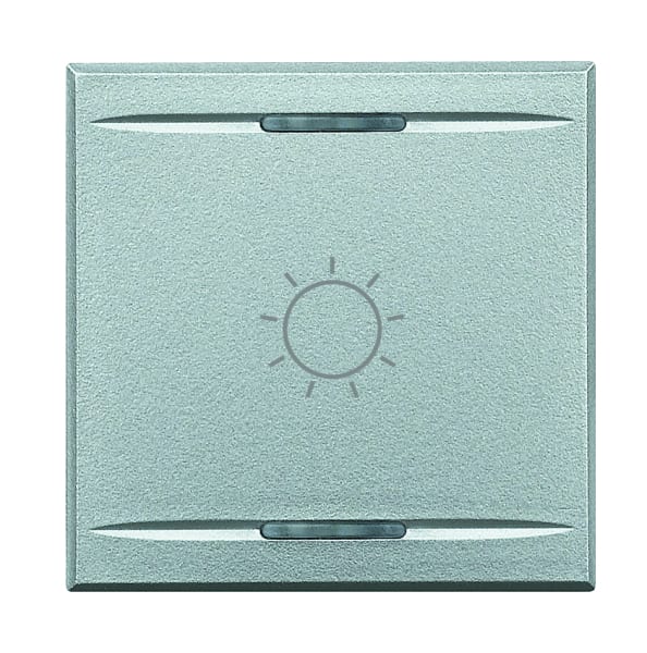 BTICINO BTIHC4911/2BA AXOLUTE - COPRIT SIMB LUCE 2 MOD CHIARO