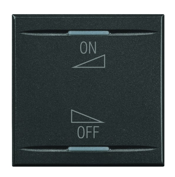 BTICINO BTIHS4911/2AI AXOLUTE - COPRIT ON OFF REGOLAZ SCURO