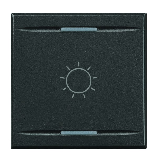 BTICINO S.P.A. - BTIHS4911/2BA AXOLUTE - COPRIT SIMB LUCE 2 MOD SCURO