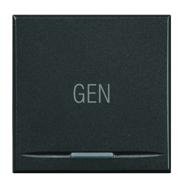 BTICINO S.P.A. - BTIHS4915/2AC AXOLUTE - COPRITASTO GEN 2 MOD SCURO