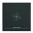 BTICINO - BTIHS4915/2BC Wippe 2mod Ventilator