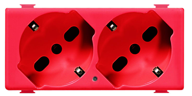 BTICINO S.P.A. - BTIA5451/2R MATIX MAGIC - PRESA TEDESCA/ITA DUPLEX R