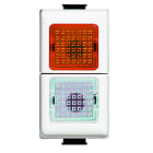 BTICINO - BTIAM5062B MATIX - PORTALAMPADA ARANCIO/TRASPARENTE