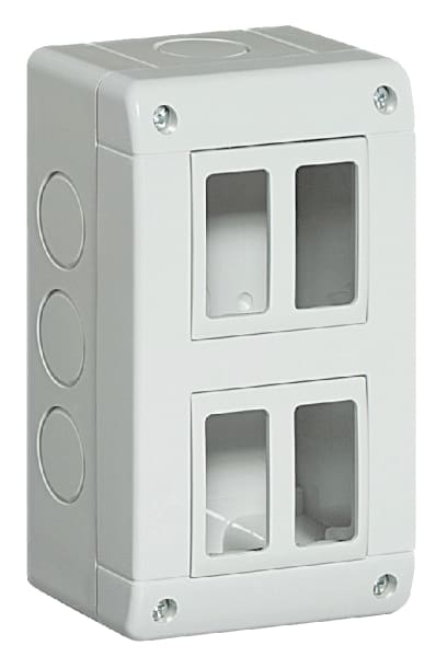 BTICINO BTI25404/2V IDROBOX MATIX - CUSTODIA IP40 2+2 VER