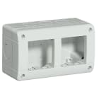 BTICINO - BTI24404/2 IDROBOX LUNA - CUSTODIA IP40 2 + 2 POSTI