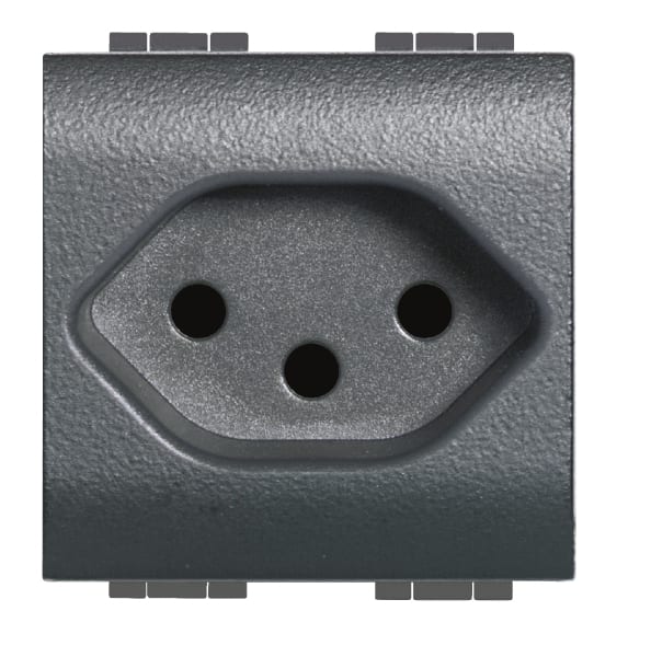 BTICINO S.P.A. - BTIL4164/13 LIVING INT - PRESA 2P+T SVIZZERA TIPO 13