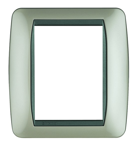 BTICINO S.P.A. - BTIL4826TC LIVING INT - PLACCA 3+3 POSTI TITANIO