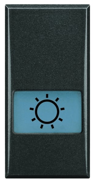 BTICINO S.P.A. - BTIHS4921LA AXOLUTE - TASTO SERIGRAF LAMPADA 1 MOD