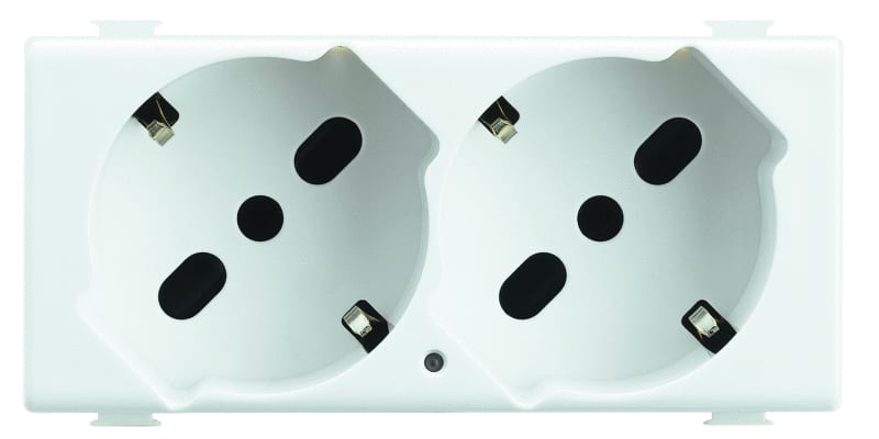 BTICINO S.P.A. - BTIAM5451/2 MATIX - PRESA STD TEDESCO/ITALIANO DUPLE