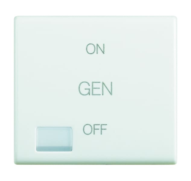 BTICINO S.P.A. - BTIAM5911/2AF MATIX - COPRITASTO ON OFF GEN 2 MOD