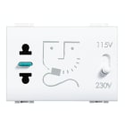 BTICINO - BTIN4177 LIGHT - PRESA RASOIO 230V