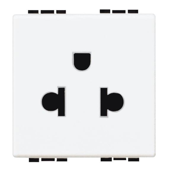 BTICINO S.P.A. - BTIN4126 LIGHT - PRESA 2P+T 16A EUROAMERICANA D=5
