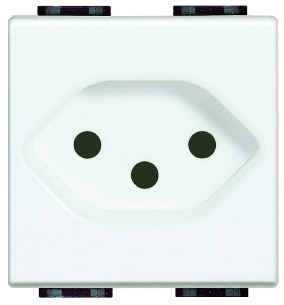 BTICINO S.P.A. - BTIN4164/13 LIGHT - PRESA 2P+T SVIZZERA TIPO 13