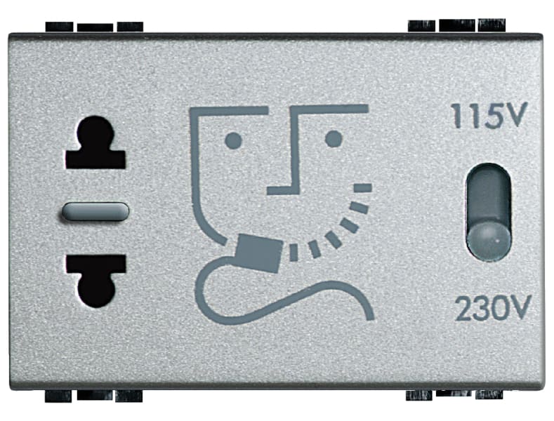 BTICINO S.P.A. - BTINT4177 LIGHT TECH - PRESA RASOIO MODULARE 230V