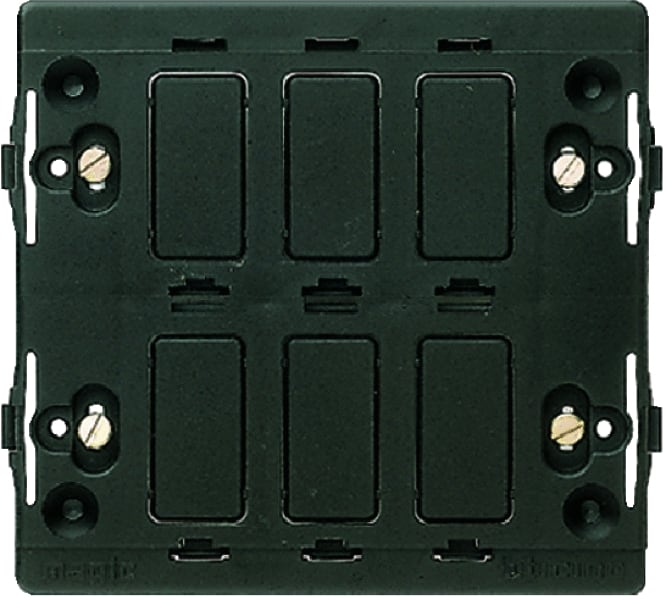 BTICINO S.P.A. - BTI506R MAGIC - SUPPORTO A 6 POSTI MODULO 506