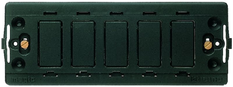 BTICINO S.P.A. - BTI505R MAGIC - SUPPORTO A 5 POSTI MODULO 505