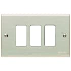 BTICINO - BTI503/3 MAGIC - PLACCA CON VITI A 3 POSTI OXIDAL