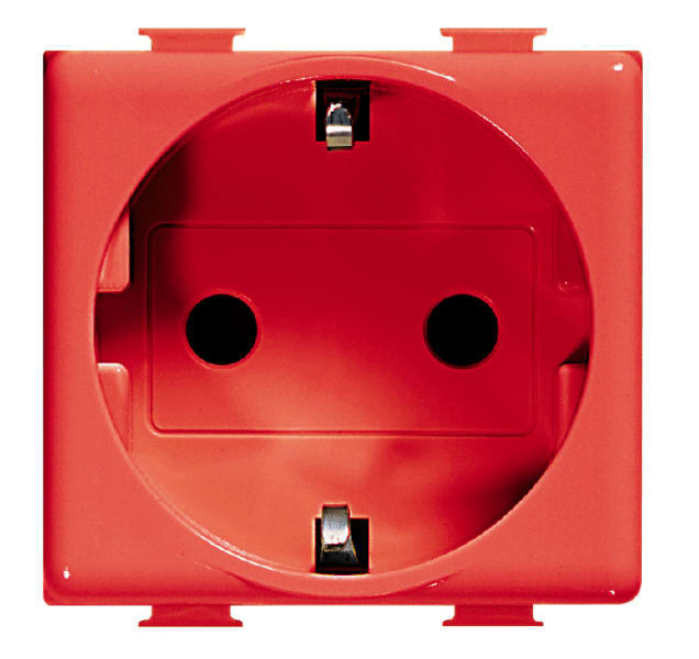 BTICINO S.P.A. - BTIA5440/2NR MATIX MAGIC - PRESA UNEL ROSSA