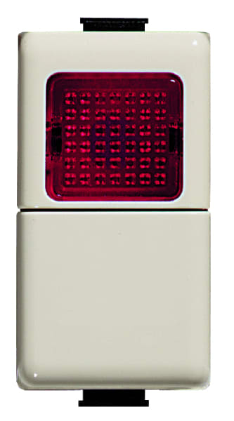 BTICINO S.P.A. - BTIA5057R MATIX MAGIC - PULSANTE 1P NO SPIA ROSSA