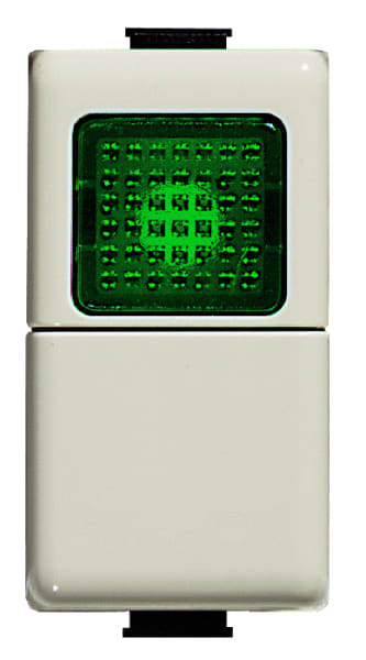 BTICINO S.P.A. - BTIA5057V MATIX MAGIC - PULSANTE 1P NO SPIA VERDE