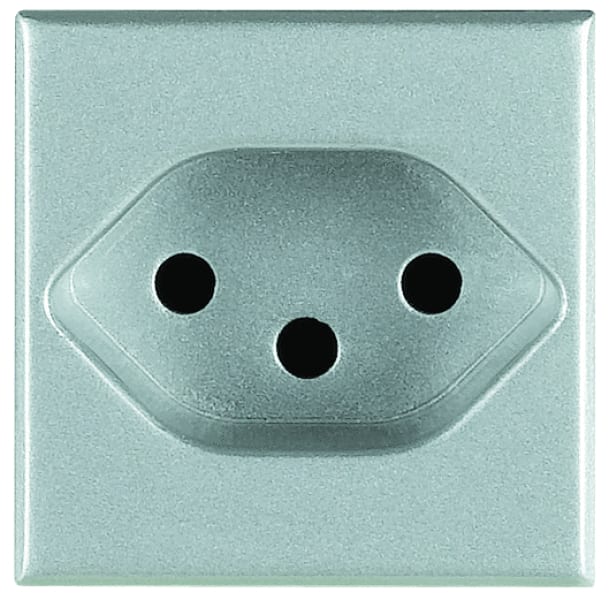 BTICINO S.P.A. - BTIHC4164/13 AXOLUTE - PRESA 2P+T SVIZZERA TIPO 13