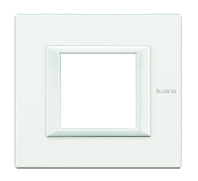 BTICINO S.P.A. - BTIHA4802HD AXOLUTE - PLACCA 2P BIANCO AXOLUTE