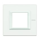 BTICINO - BTIHA4802HD Abdeckrahmen AXOLUTE: 1-fach, 2 Module,