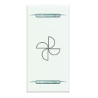 BTICINO - BTIHD4911BC Wippe 1mod Ventilator white