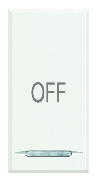 BTICINO S.P.A. - BTIHD4915AA AXOLUTE - COPRITASTO OFF BIANCO