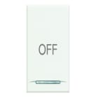 BTICINO - BTIHD4915AA AXOLUTE - COPRITASTO OFF BIANCO