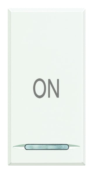 BTICINO S.P.A. - BTIHD4915AB AXOLUTE - COPRITASTO ON BIANCO