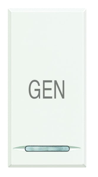 BTICINO S.P.A. - BTIHD4915AC AXOLUTE - COPRITASTO GEN BIANCO