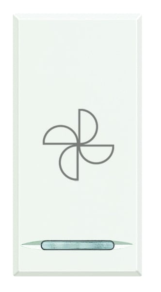 BTICINO S.P.A. - BTIHD4915BC AXOLUTE - COPRITASTO ASPIRATORE BIANCO