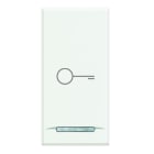 BTICINO - BTIHD4915BD AXOLUTE - COPRITASTO SIMB CHIAVE BIANCO