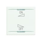 BTICINO - BTIHD4911M2AI Wippe 2mod LAUT/LEISE white