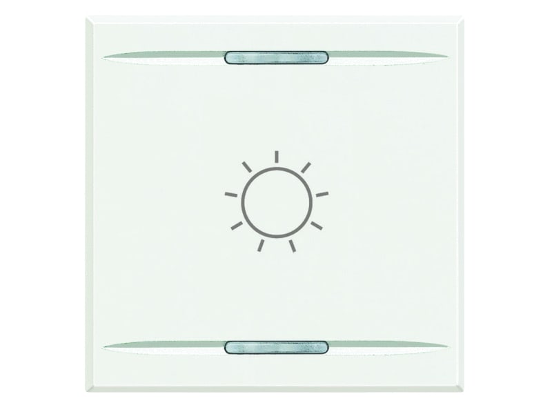 BTICINO S.P.A. - BTIHD4911M2BA AXOLUTE - COPRIT SIMB LUCE 2 MOD BIANCO