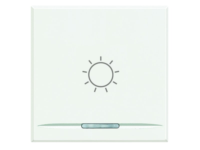 BTICINO S.P.A. - BTIHD4915M2BA AXOLUTE - COPRITASTO LUCE 2 MOD BIANCO