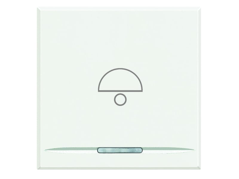 BTICINO S.P.A. - BTIHD4915M2BB AXOLUTE - COPRITASTO CAMPANA 2 MOD BIANC