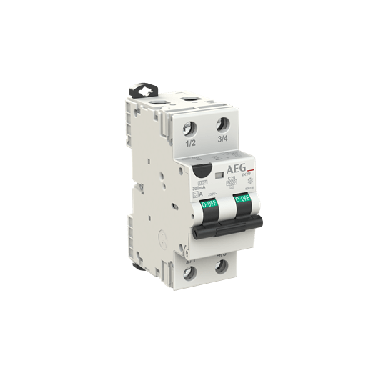 ELETTRA SRL AEG AEGDC90C25/300 MTD AEG 2P C 25A 6KA 300MA AC 608236
