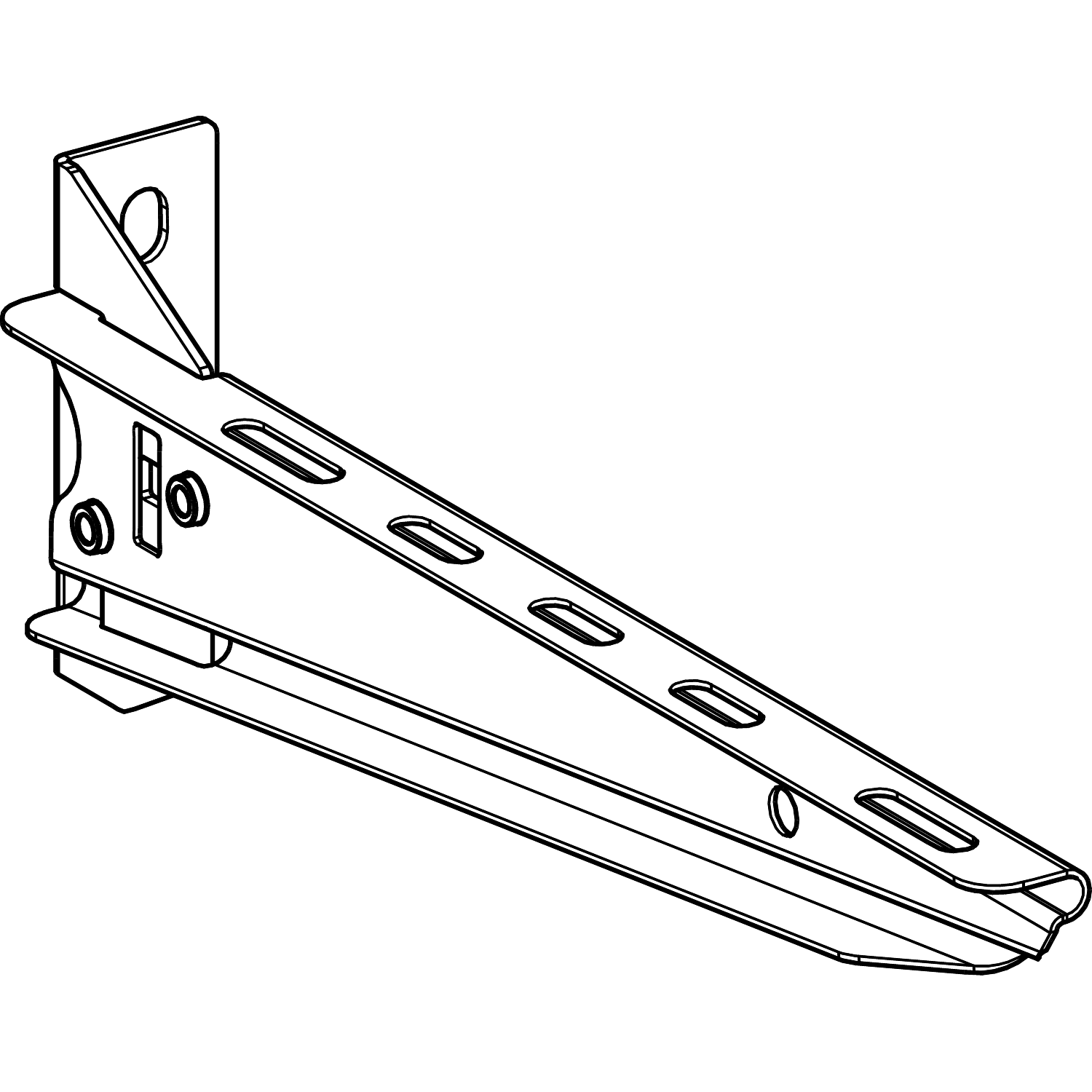 SCHNEIDER ELECTRIC SNRKFBCA81300 MENSOLA 300MM PER FIS MURO O KIT