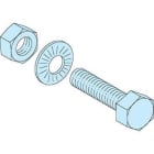 SCHNEIDER ELECTRIC - SNRLVS04783 Mounting hardware, LINERGY BS, 21 Bolts, 8.8 Class, M8X25